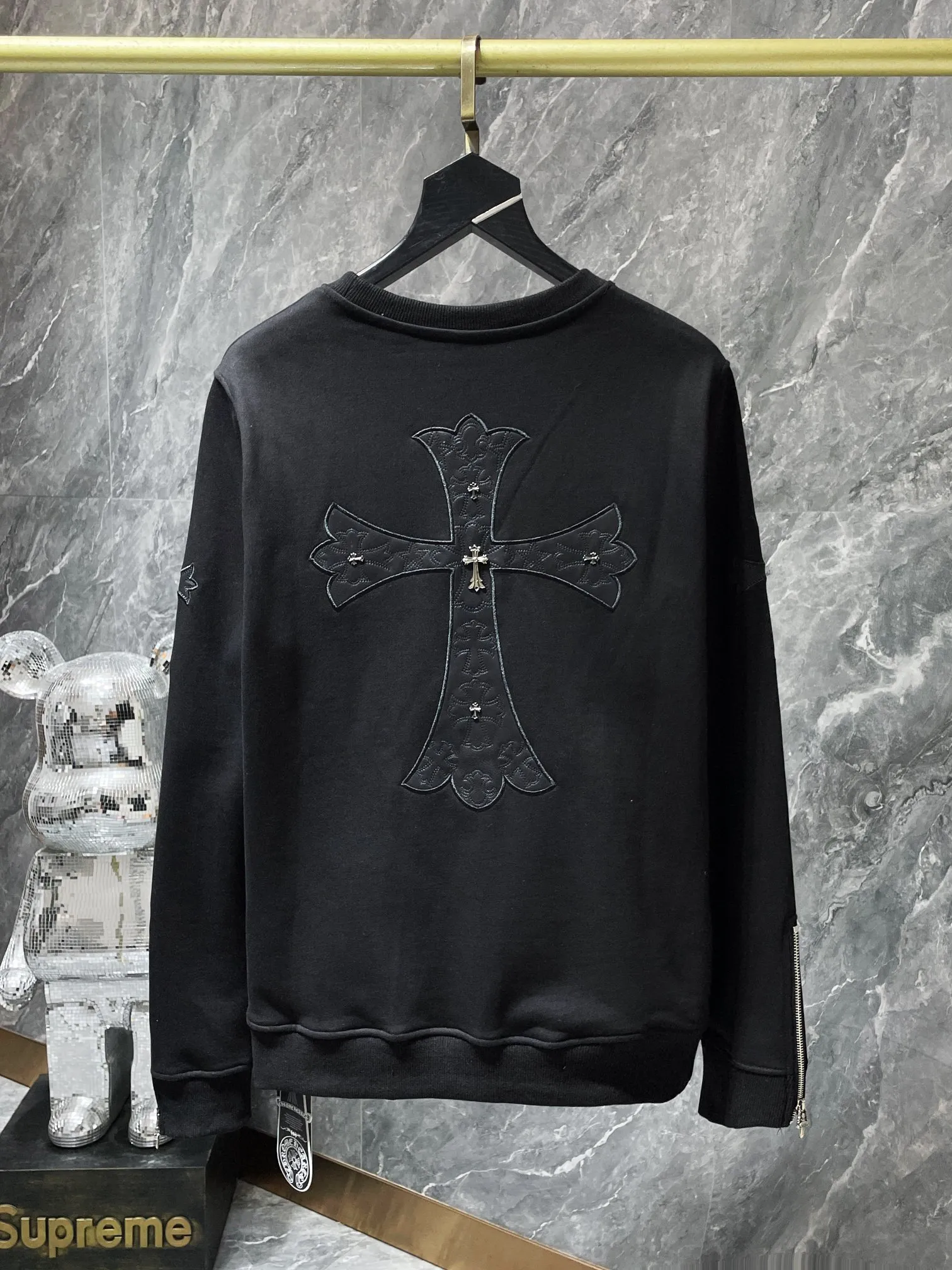 Chrome Hearts 2023 ❤️ ➕ 17 ➕ 1 1 ：White Black Sizes：S、M、L、XL.